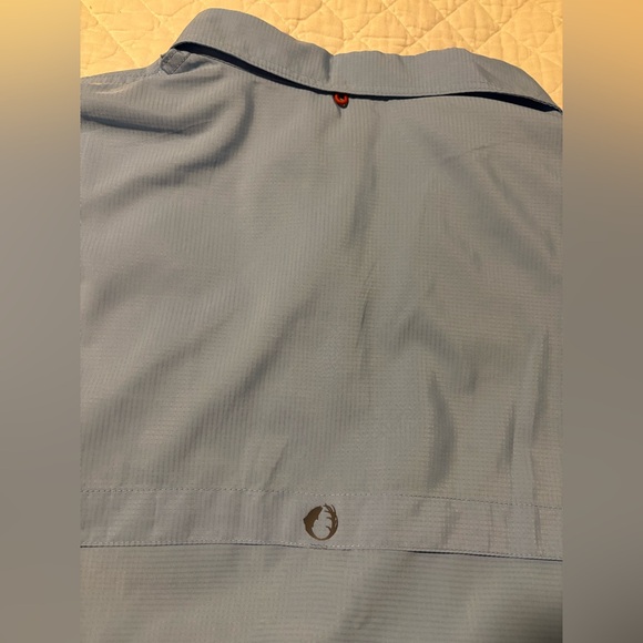 MEN'S POLY GRID ULTRALIGHT SHORT SLEEVE FISHING SHIRT - Picture 6 of 7